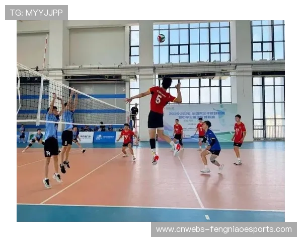 宝鸡中学生排球赛近500人参与 南山中学扣杀锁定胜局